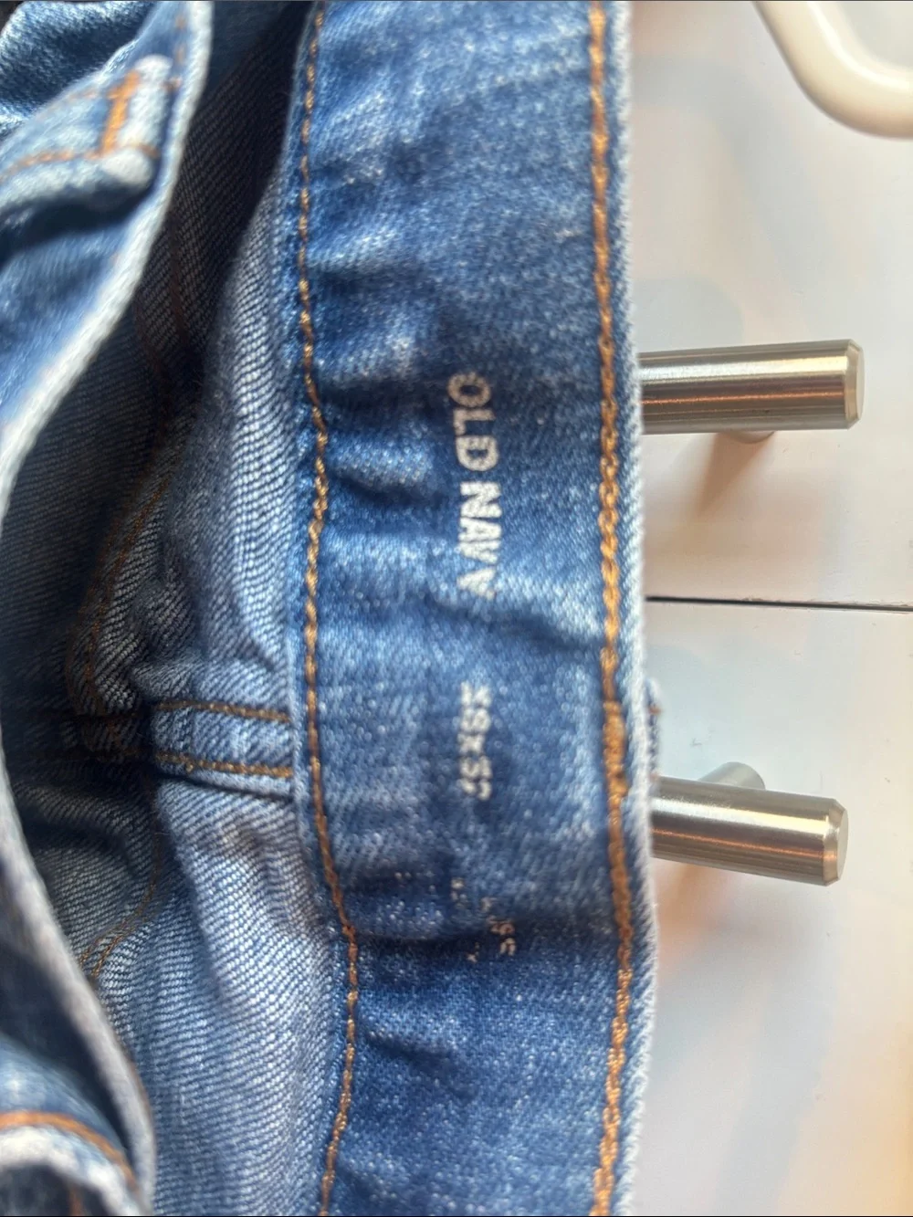Old Navy Men's Dark Blue Relaxed-Fit Jeans (38x32)